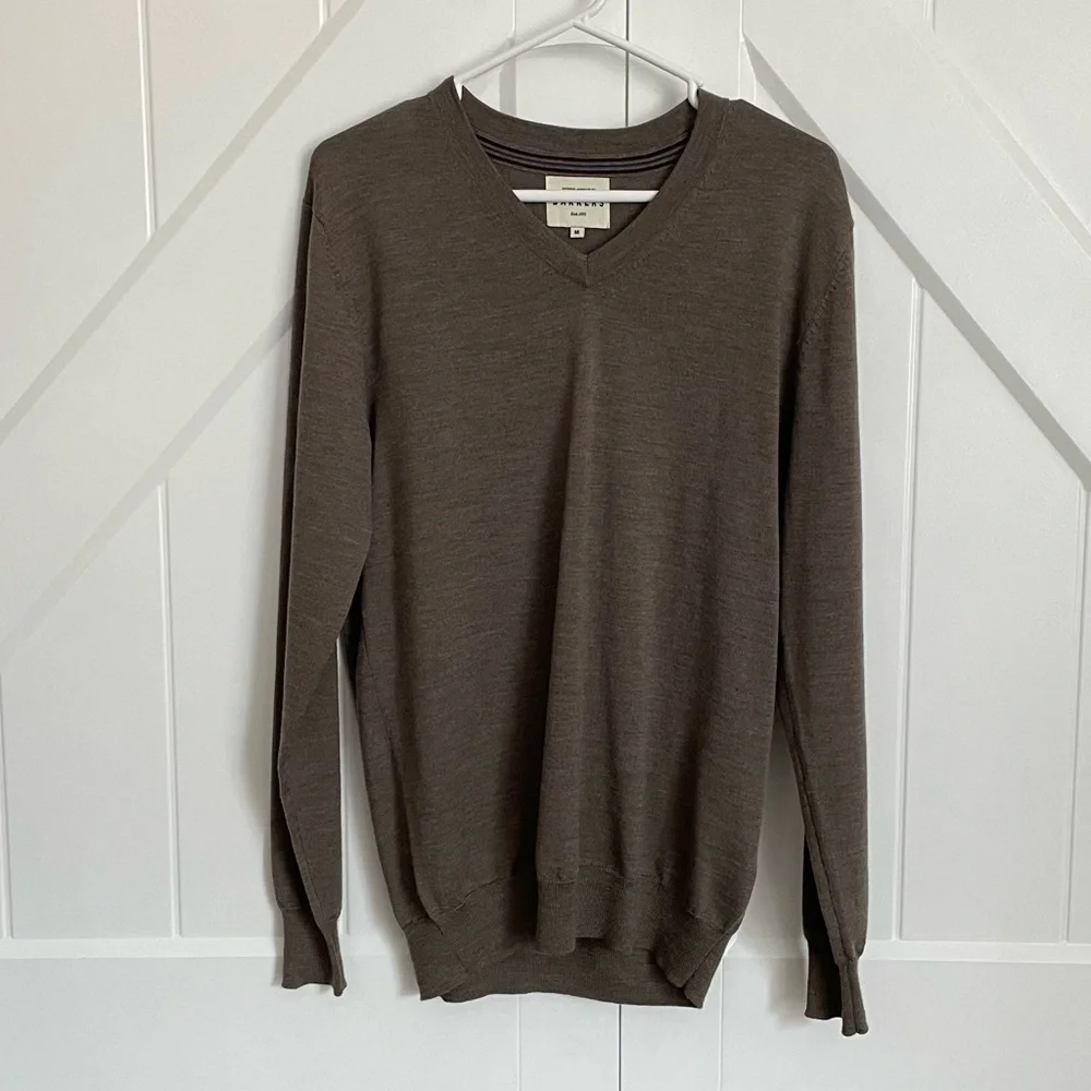 BARKERS' Skyland ZQrx Merino Vee Sweater. 100% Merino Wool, New Zealand Brand. - Picture 6 of 8